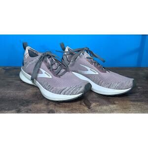 Brooks Women's Levitate 4 Running Blackened Pearl/Metallic/Primrose NEW 7